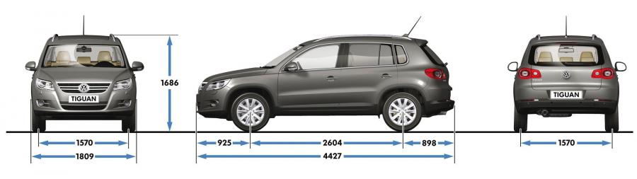  Volkswagen Tiguan 2008 года  (фото 106 из 118)